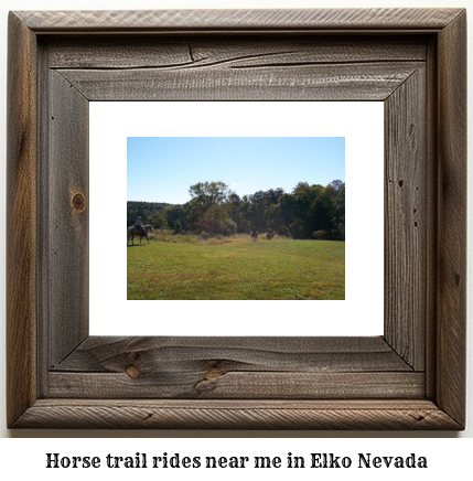 horse trail rides near me in Elko, Nevada